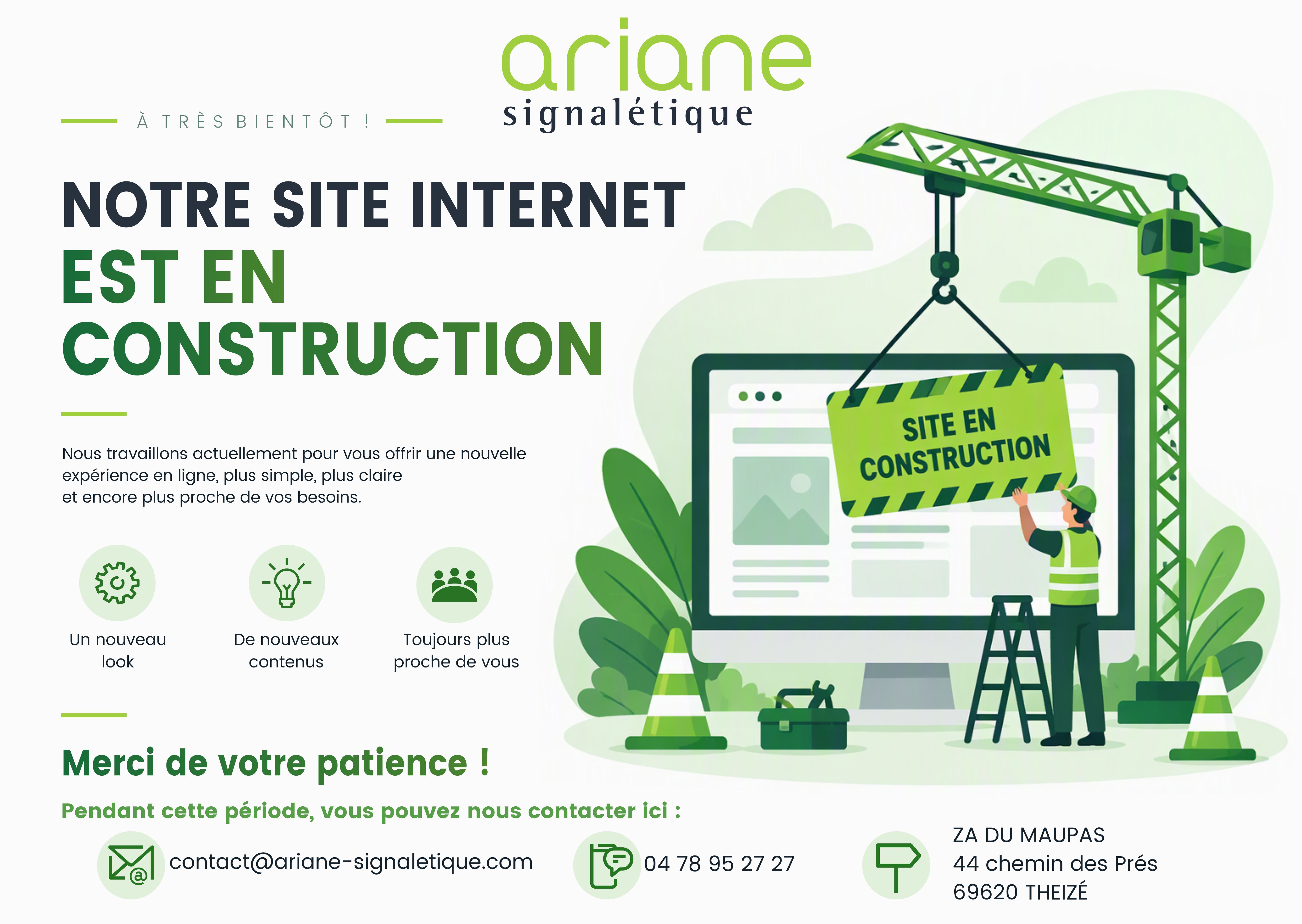 Ariane Signalétique - Site en construction