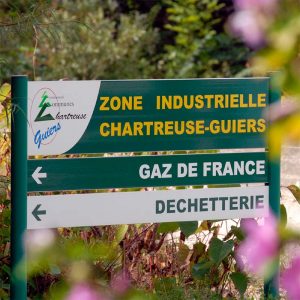 Communauté de Communes ChartreuseGuiers ZI Ariane Signalétique