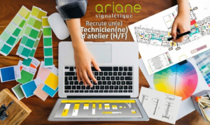 Ariane Recrute un(e) technicien – technicienne d’atelier en signaletique